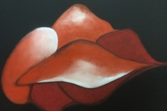 Sweet Lips - 100x100cm - Oil on canvas - 2002