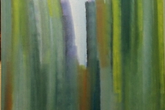 Trees of concrete - 100x100cm - Oil on canvas - 2004