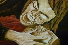 Cry if you can - 150x100cm - Oil on canvas - 2008